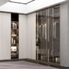 Modern L Shaped Wardrobe With Glass Door Design Yg20 L01 2 800x400