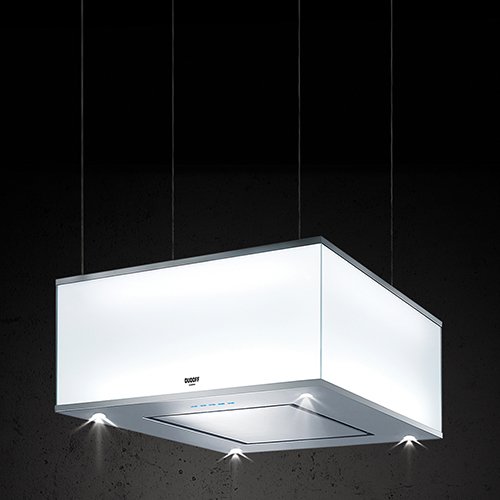 Máy hút mùi đảo kết hợp trang trí Domina 60W